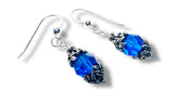 Crystal Dangle Earrings - Janine Design
