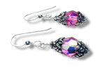 Crystal Dangle Earrings - Janine Design