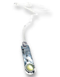 Chalcedony Tag Necklace