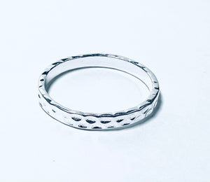Gold Filled or Sterling Stacking Rings - Janine Design