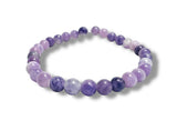 Gemstone and Nut Bead Stretch Bracelets*