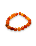 Gemstone Stretch Bracelet-Labradorite, agate, Calcite, Chalcedon - Janine Design