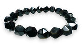 Gemstone Stretch Bracelet-Labradorite, agate, Calcite, Chalcedon - Janine Design