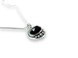 Garnet Necklace/ January BirthstoneNecklace