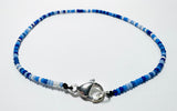 Summer Vibe Beaded Anklet/ Colorful Ankle - Janine Design
