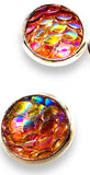 Mermaid Studs/Scale Resin Earrings/Mermaid Earrings - Janine Design