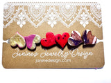 Valentines Earring Sets- Clay Earrings - Janine Design