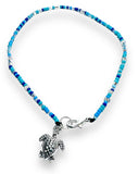 Charm Beaded Anklet/ Colorful Ankle - Janine Design