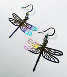 Dragonfly Shape Colorful Earrings/Bug Earrings/ Family Earrings /Nature Earrings - Janine Design
