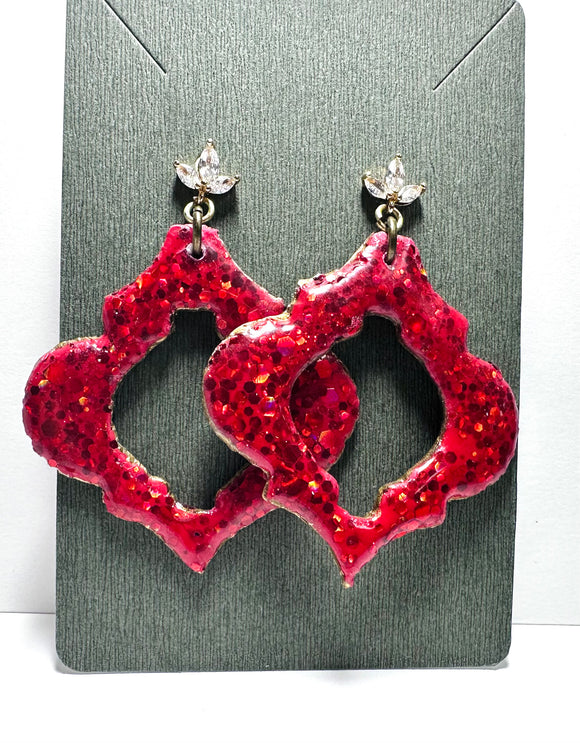 Christmas Polymer Clay Earrings/ Affordable Gifts - Janine Design