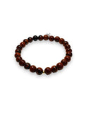 Gemstone Stretch Bracelet-Labradorite, agate, Calcite, Chalcedon - Janine Design