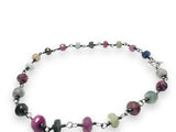 Sapphire Chain Bracelet - Janine Design