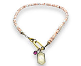 Gemstone Charm Necklace - Janine Design