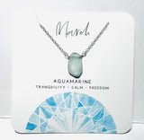 Gemstone Necklace, Birthstone Necklace, Crystal Necklace, Assorted Gemstone Necklaces - Janine Design