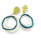 Clay Circles Earrings - Janine Design