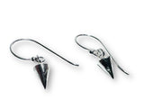 Tiny silver Spike Earrings* - Janine Design