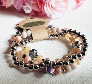 Bracelet Stacks/ Sparkle Bracelet Sets - Janine Design