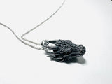 Sterling Dragon Necklace - Janine Design