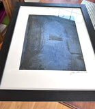 Acrylic Gel Prints- Framed, One of a Kind Artwork- The Doorway - Janine Design
