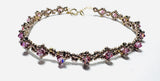 Tiny Woven Crystal Bracelet/7.5” bracelet