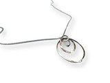 Family Circle Necklace/ Infinity Necklace/gold and Silver Necklace - Janine Design