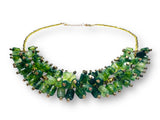 Green Vintage Bead Necklace