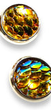Mermaid Studs/Scale Resin Earrings/Mermaid Earrings - Janine Design