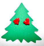 Winter Earrings/ Clay Earrings, Holiday Earrings/ Christmas Earrings- ON SALE! - Janine Design