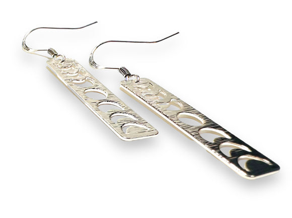 Moon Phase Earrings - Janine Design