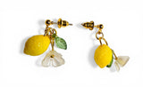 Fun Fruit Earrings -Lemon Studs