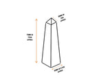 Meraki Gemstones - TRIPLE PROTECTION-Obsidian/Tiger Eye/Hematite Gemstone Tower - Janine Design
