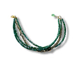 Spring Glass Inspired Beaded Bracelet - Janine Design