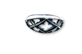 Gothic Cathedral Ring -silver ring with a cathedral window style.