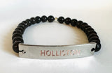 Gemstone Holliston Bracelet -Garnet Gemstone