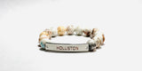 Gemstone Holliston Bracelet -White Buffalo Turquoise