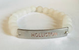 Gemstone Holliston Bracelet - Matte White Quartz