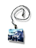 Holliston, MA Downtown Pendant Necklace - Janine Design