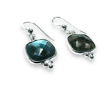 Genuine Labradorite Silver Earrings, Labradorite - Janine Design