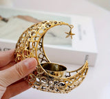 Moon Decor Pieces - Tea Light/Incense Cone Holder - Janine Design