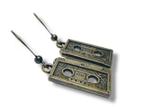 Cassette Tape Earrings/I Love The 80’s Earrings - Janine Design