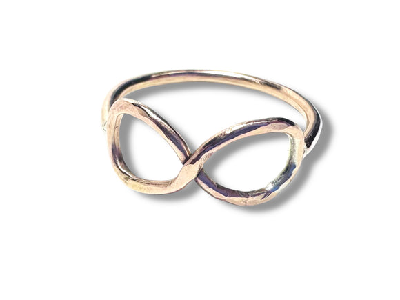 Infinity Ring/Golden Infinity Ring - Janine Design