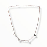 LOVE Necklace, Rose Gold Love Necklace - Janine Design