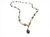 Labradorite Link Chain Necklace - Janine Design