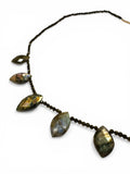 Labradorite Marquise Necklac