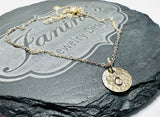 Sterling Silver Initial Necklace - Janine Design