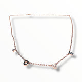 LOVE Necklace, Rose Gold Love Necklace - Janine Design