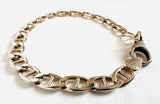Silver Bracelet, Mariners Chain Bracelet - Janine Design