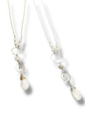 Moonstone Circle Necklace Gold Filled *