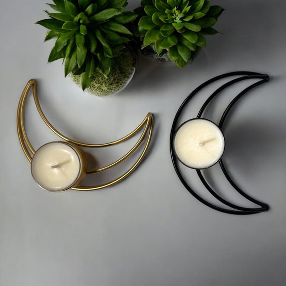 Moon Decor Pieces - Tea Light/Incense Cone Holder - Janine Design