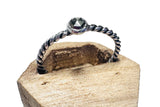 Pyrite Size 8 Twist Ring - Janine Design